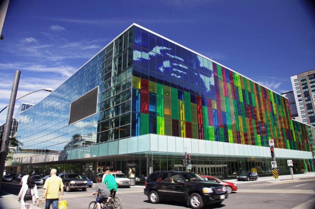 Bakan- Palais Des Congres, Convention Centre Montréal Exteriör bild